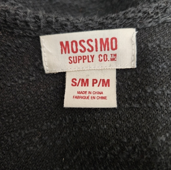 Mossimo Black Boho Chic Tapestry Aztec Fringed Oversized Kimono Small Medium N66 - Picture 6 of 7